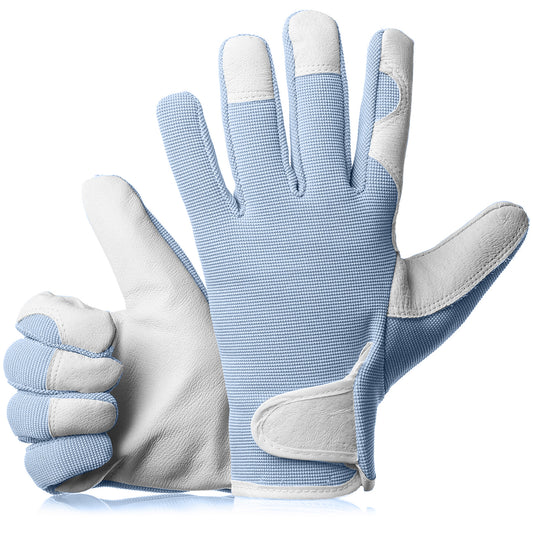 Blue Comfy Gardener Gloves