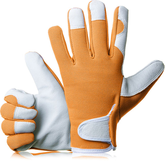 Orange Comfy Gardener Gloves