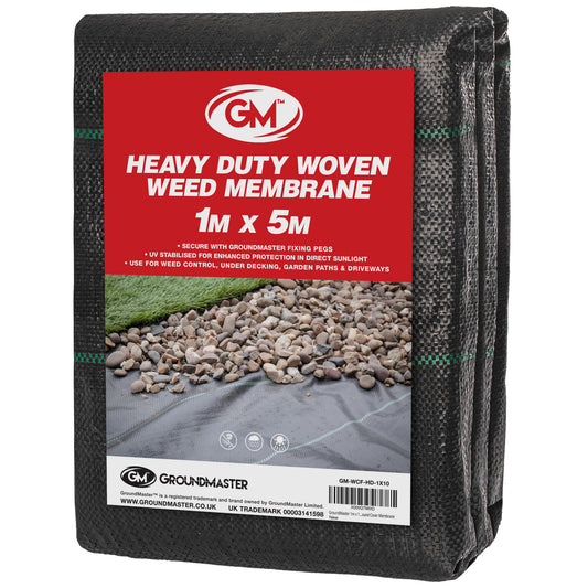 GroundMaster 1m Wide Heavy Duty Weed Control Fabric