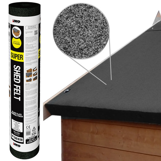 IKO Super Shed Felt - Black 8m x 1m