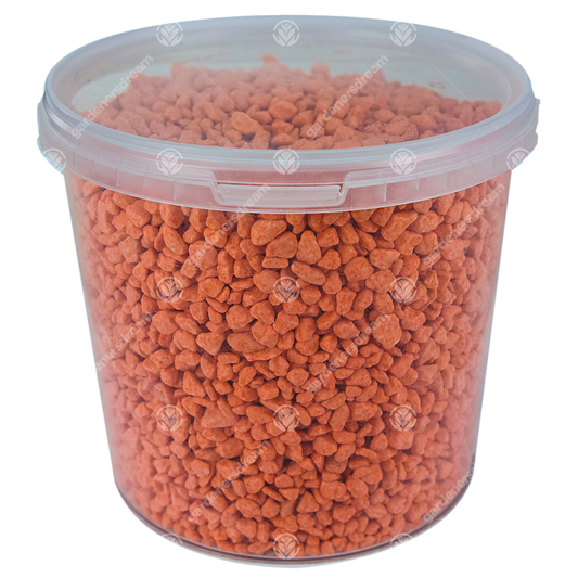 Gardeners Dream Fluorescent Orange Aquatic Gravel (Tubs)