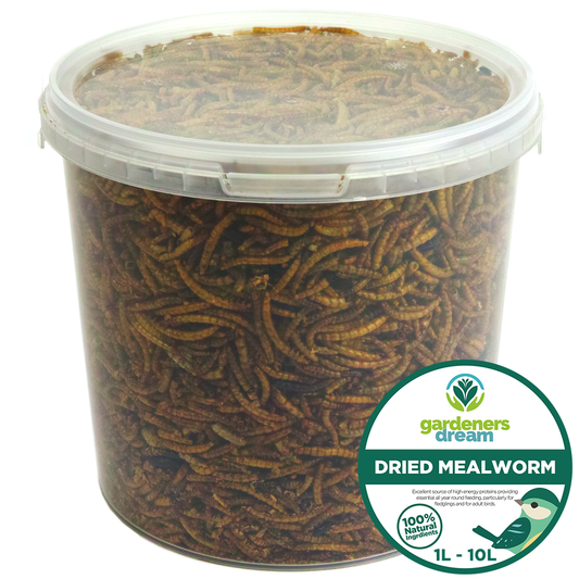 Gardeners Dream Dried Mealworms (Tubs)