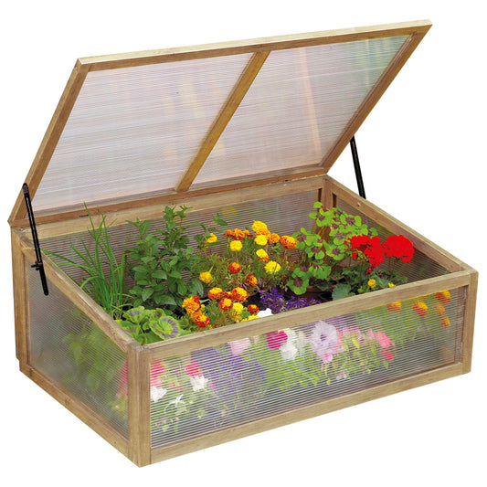 GI Wooden Cold Frame Natural