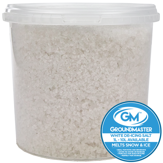 GroundMaster De-Icing White Rock Salt (Tubs)