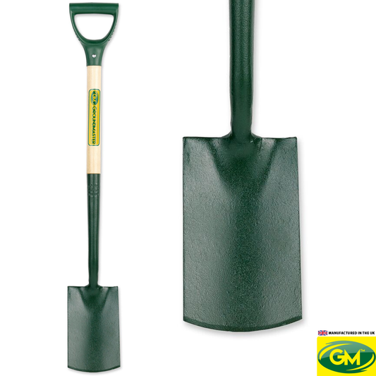 Solid Socket Garden Border Spade