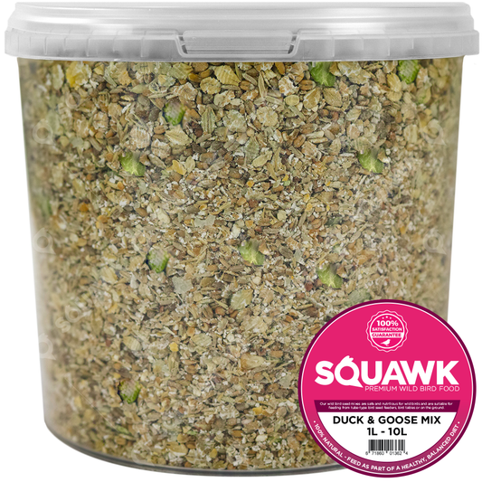 SQUAWK Duck & Goose Feed Mix (Tubs)