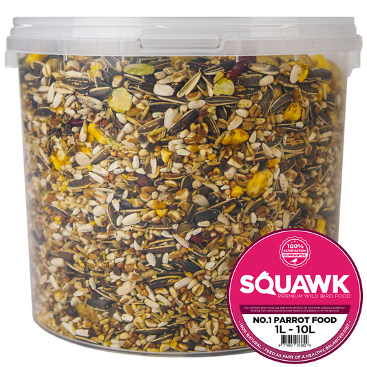 SQUAWK Parrot Food (Tubs)