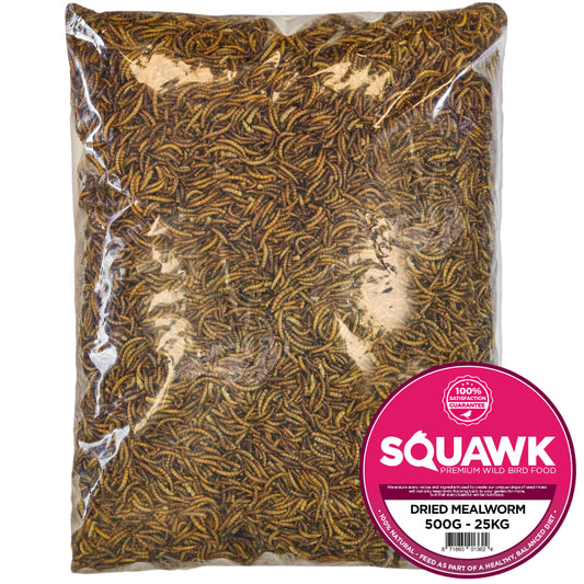 SQUAWK Dried Mealworms