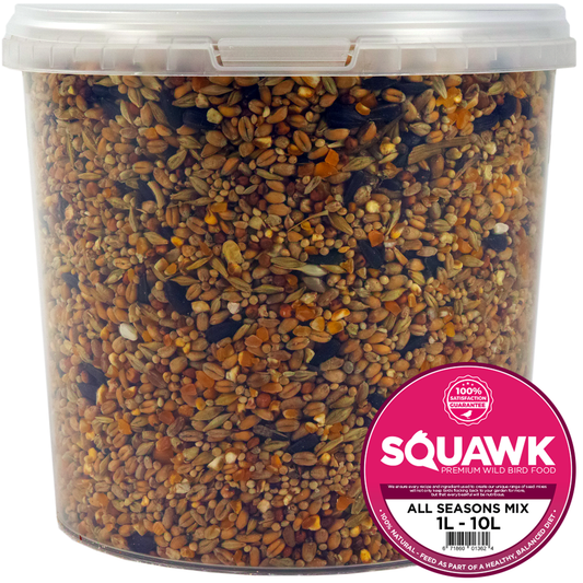 SQUAWK All Seasons Wild Bird Food Mix (Tubs)