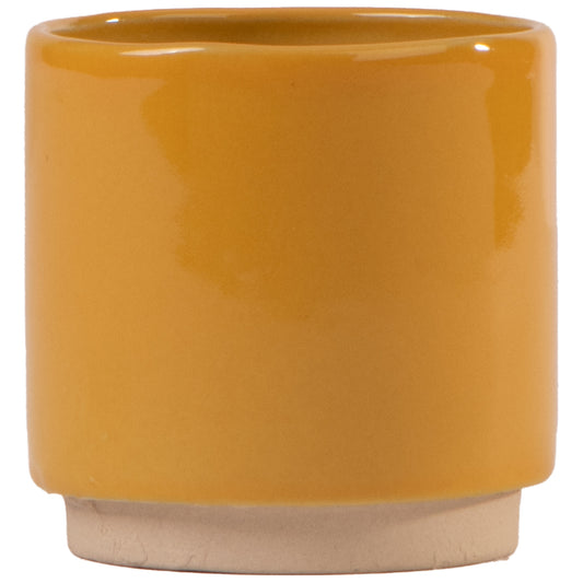 Mustard Baby Enos Plant Pot